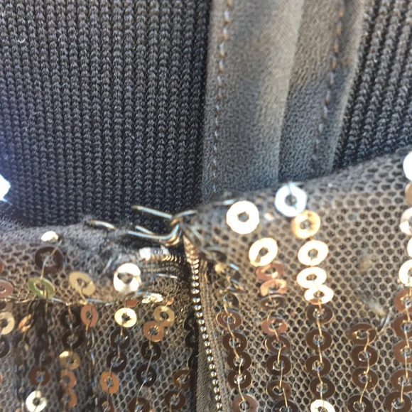 New* Lioness Black‎ Sequin Halter Dress - Picture 13 of 15